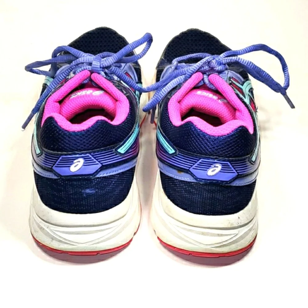 ASICS T5F9N Pink Blue Gel Contend 3 Sneakers EUC - Picture 6 of 13